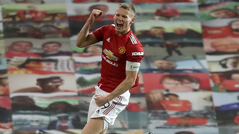 Scott McTominay gave Manchester United an early lead against Watford