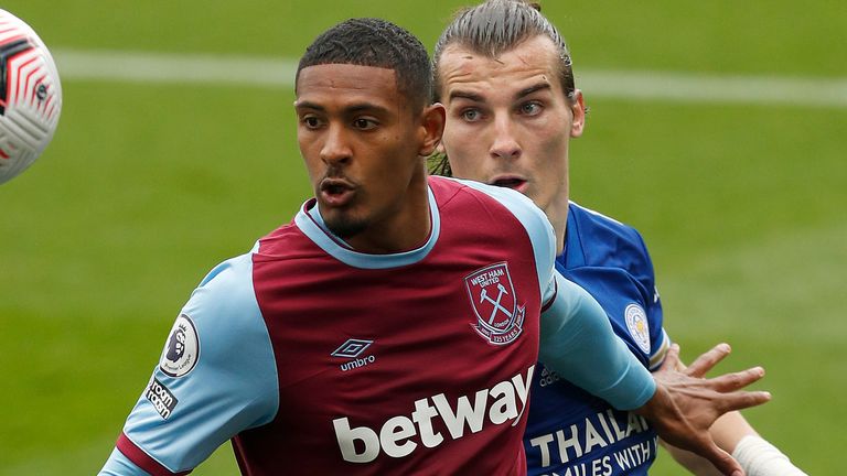 Sebastien Haller scored just 10 goals in 48 Premier League games for West Ham United