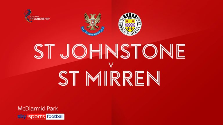 St Johnstone v St Mirren badge