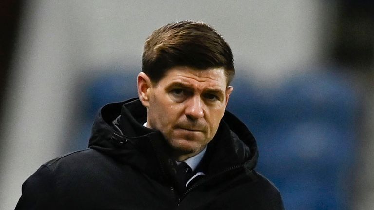 SNS - Rangers Manager Steven Gerrard