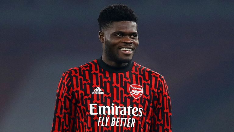 Thomas Partey is set to return from injury for Arsenal - AP photo