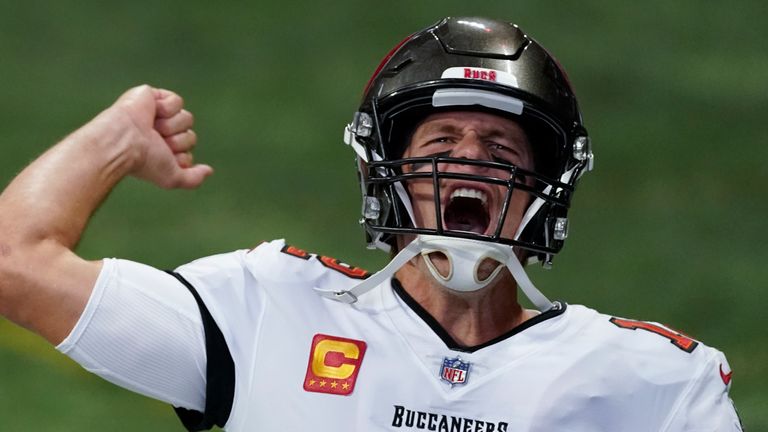 Tampa Bay Buccaneers quarterback Tom Brady.  (AP Photo / John Bazemore)