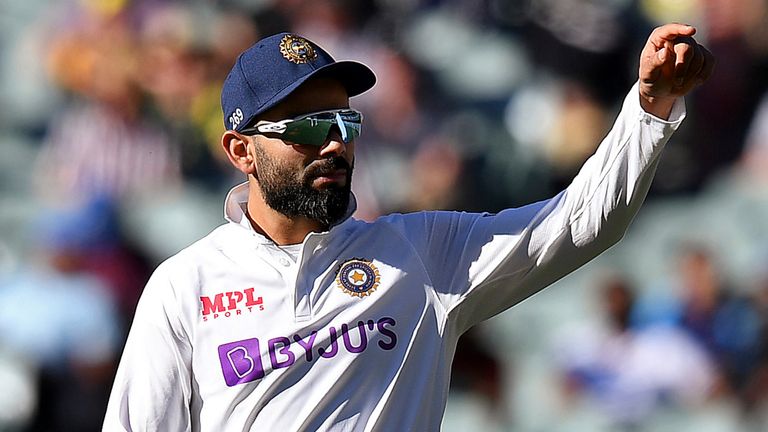 AP Newsroom - Virat Kohli is back to captain India in the Test series against England after missing three of the four Tests in Australia