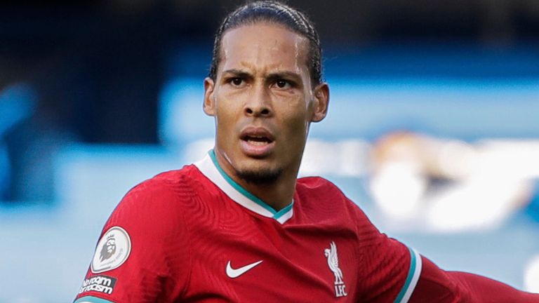 Liverpool defender Virgil van Dijk