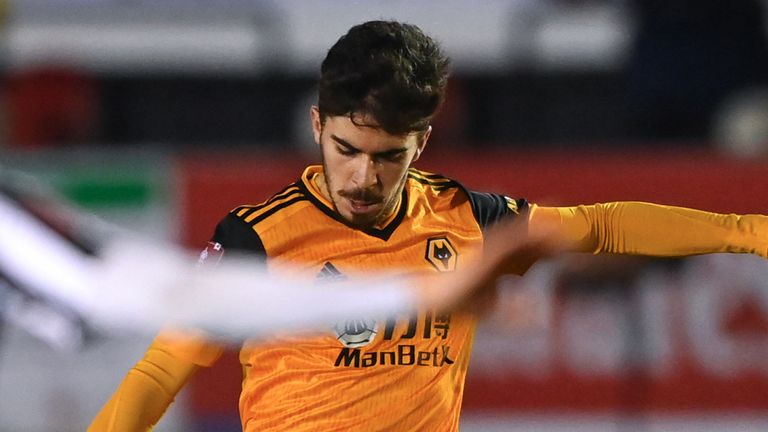 Vitinha puts Wolves ahead in the FA Cup fourth-round tie against Chorley