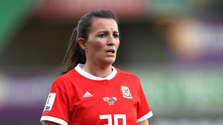 Helen Ward has 89 caps for Wales                                                                                                                                                                                                                         