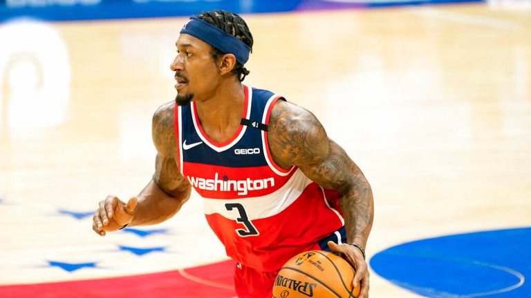 AP - Washington Wizards guard Bradley Beal in action during the second half of an NBA basketball game against the Philadelphia 76ers,
