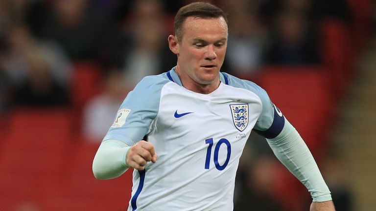 Wayne Rooney scored 53 goals in 120 caps for England