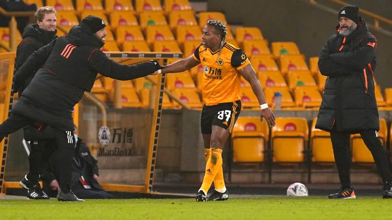 Traore celebrates his goal - AP photo