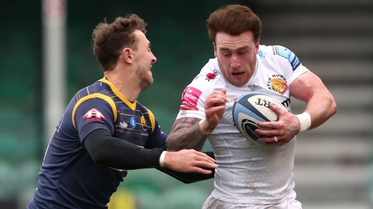 Stuart Hogg was a counter-attacking threat throughout