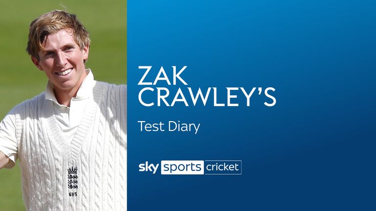 Zak Crawley's Test Diary