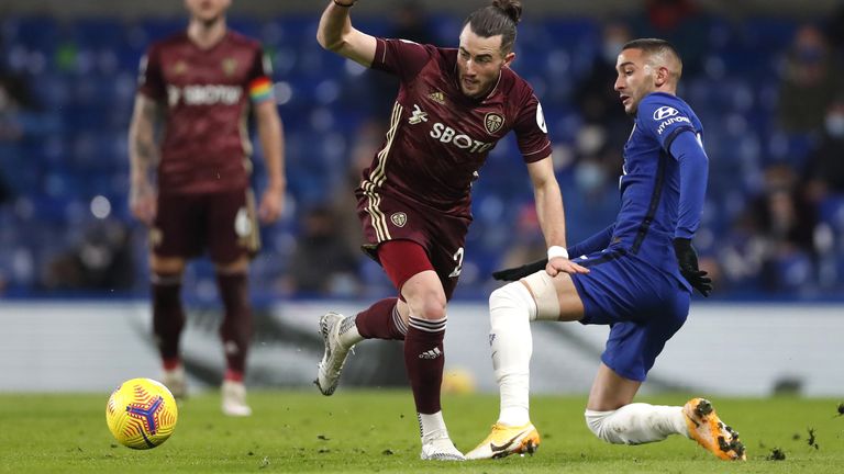 Hakim Ziyech (right) has returned to Chelsea training this week