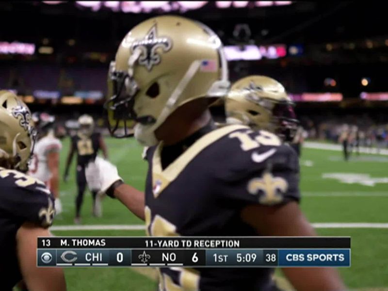 Highlights and Touchdowns: Chicago Bears 9-21 New Orleans Saints