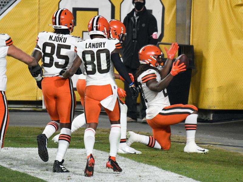 Browns stun Steelers early, hold on for 48-37 playoff victory