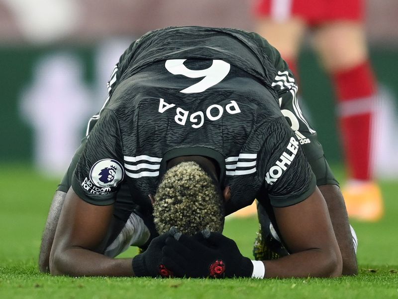 Paul Pogba wears bizarre outfit ahead of Manchester United v Wigan