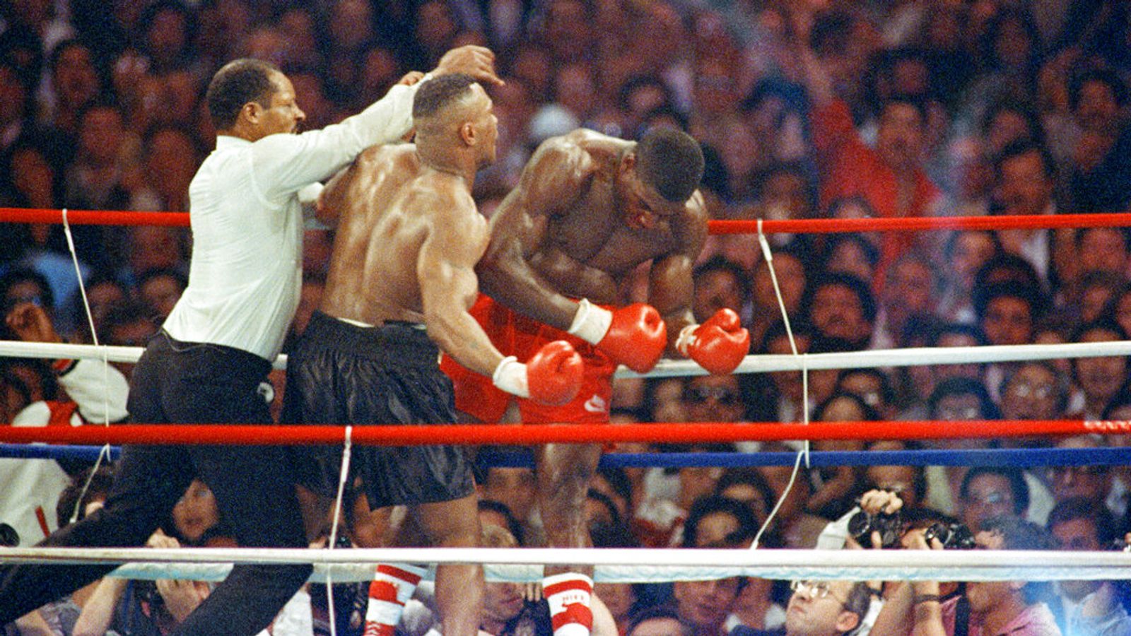 Bruno v Tyson documentary: Mike Tyson admits he was nearly knocked out