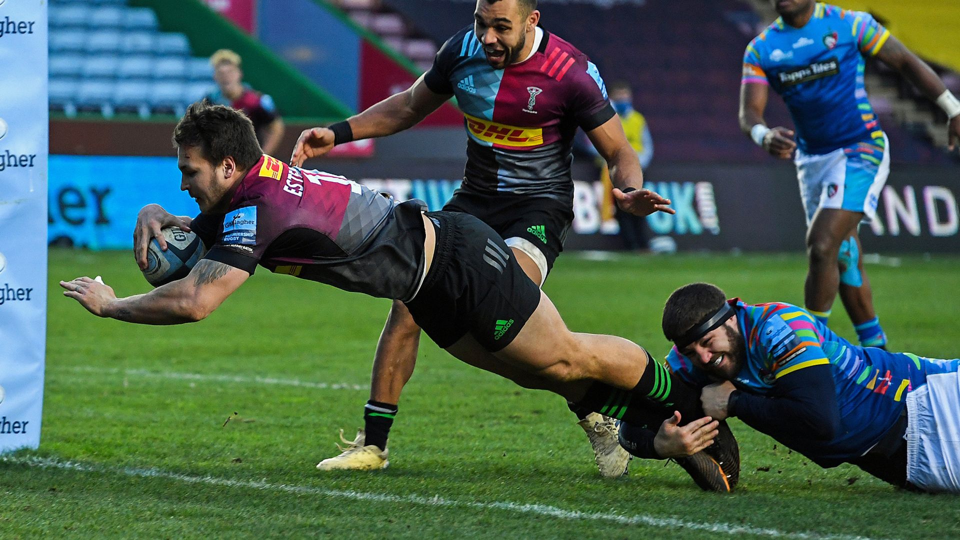 Premiership: Bonus-point wins for Exeter and Harlequins