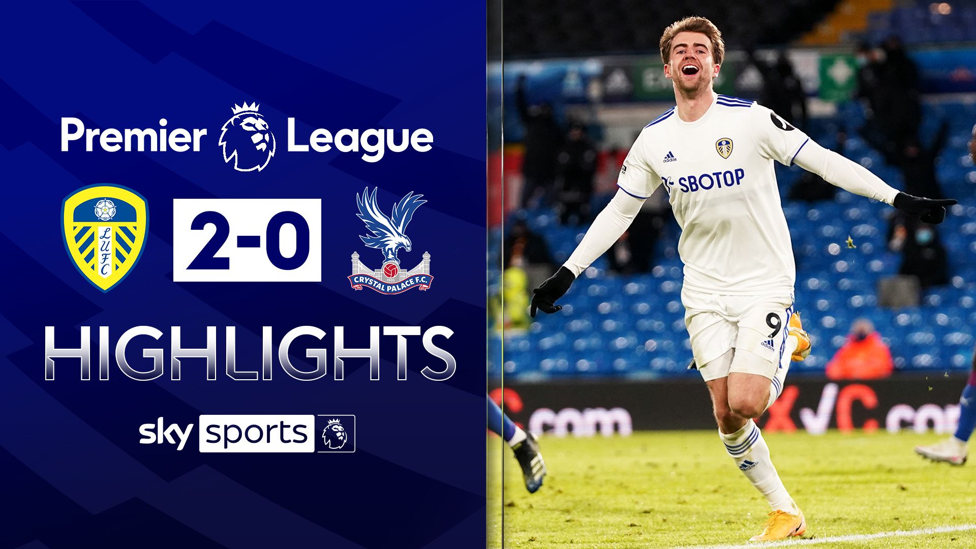 Bamford gets 100th goal as Leeds beat Palace