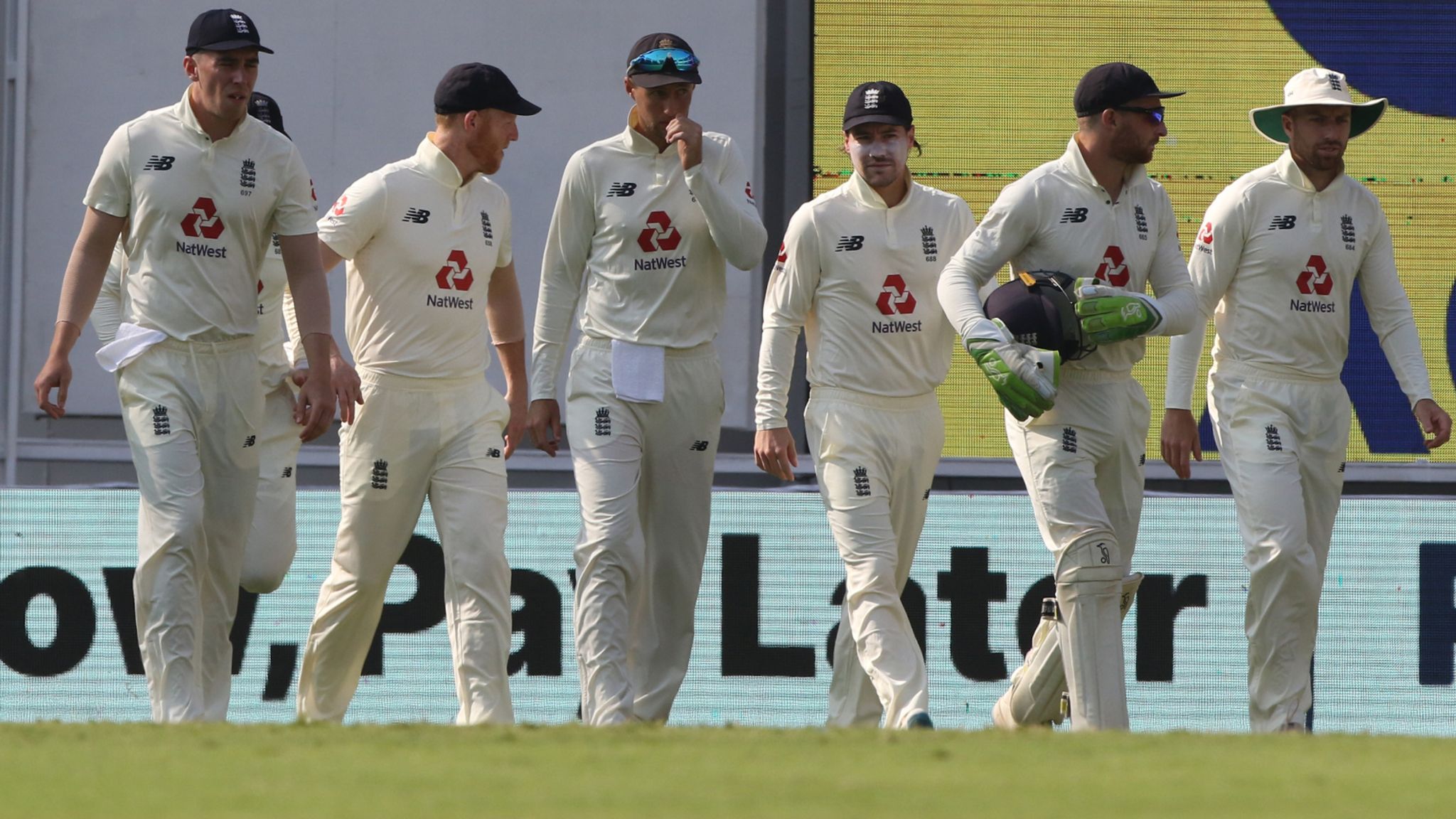 India vs England: Joe Root's men eyeing famous victory with first Test poised for thrilling climax | Cricket News | Sky Sports