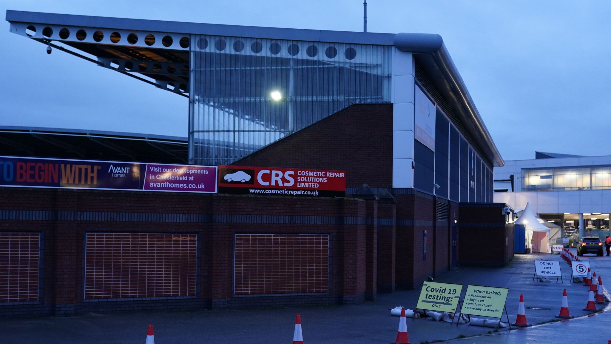 NHS staff threatened after three Chesterfield footballers receive Covid