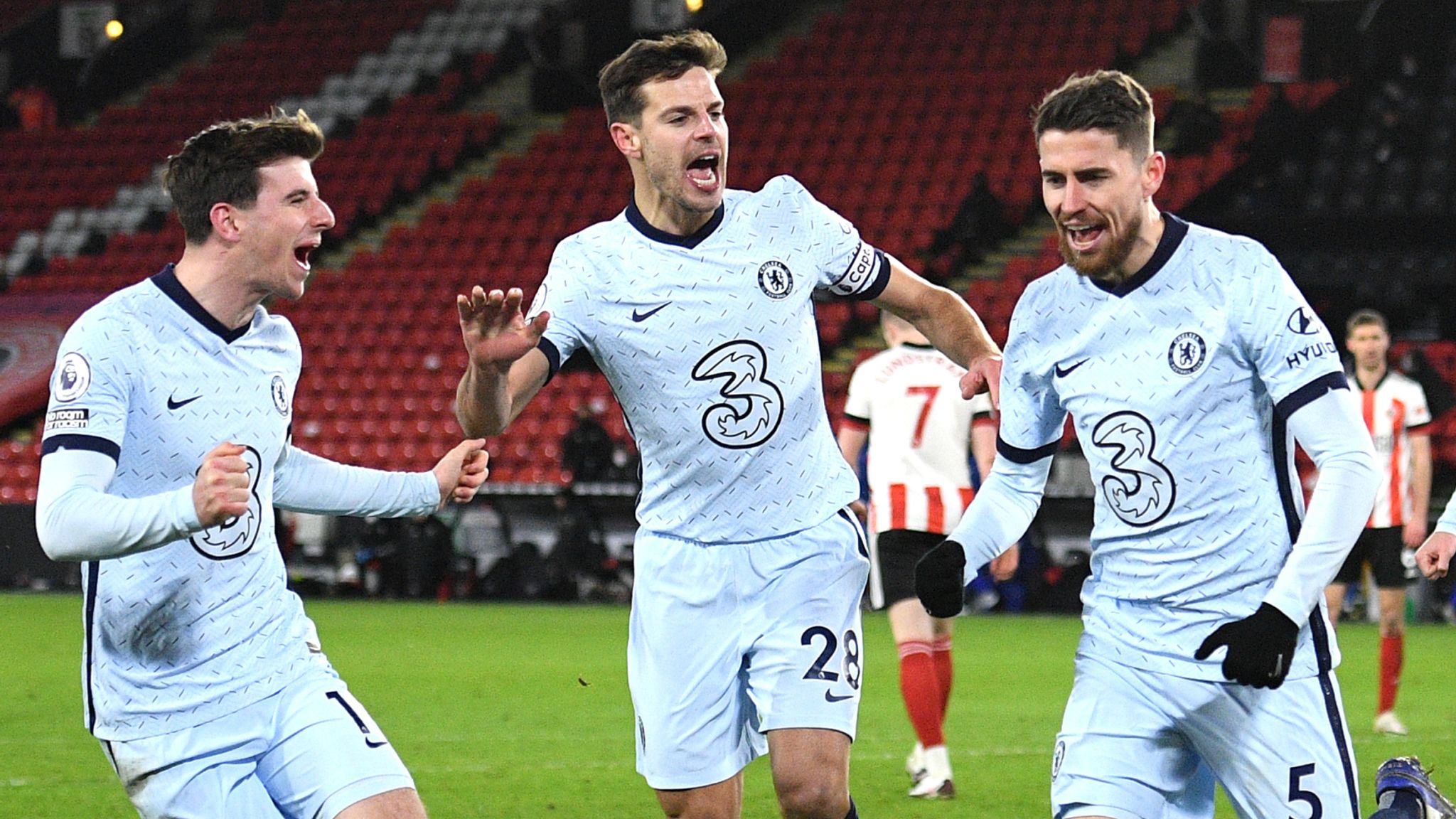 Sheffield United 1-2 Chelsea: Thomas Tuchel's side win at Bramall Lane to  move fifth in Premier League | Football News | Sky Sports