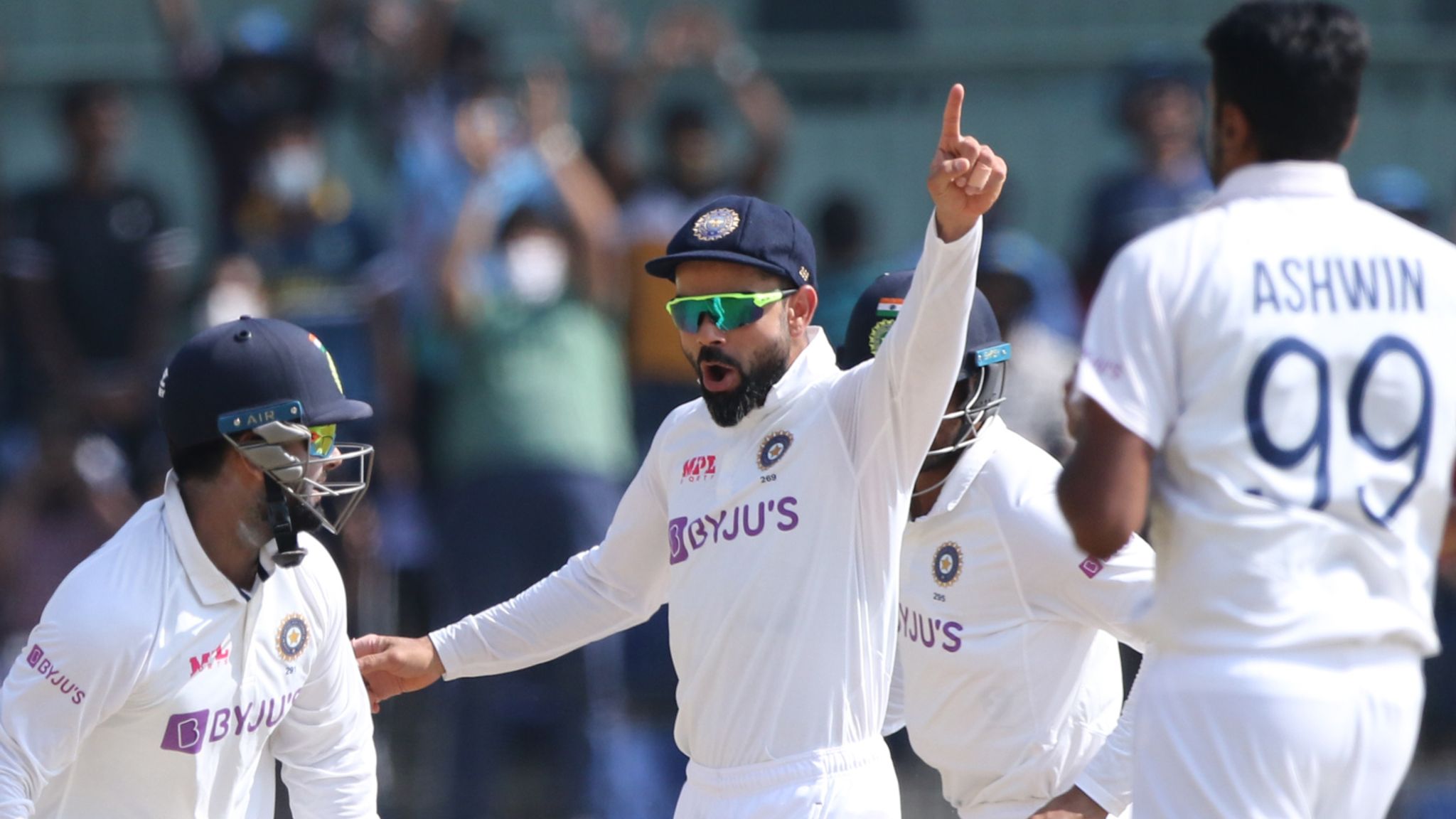 England lose second Test to India by 317 runs after being bowled out for 164 on day four in Chennai Cricket News Sky Sports