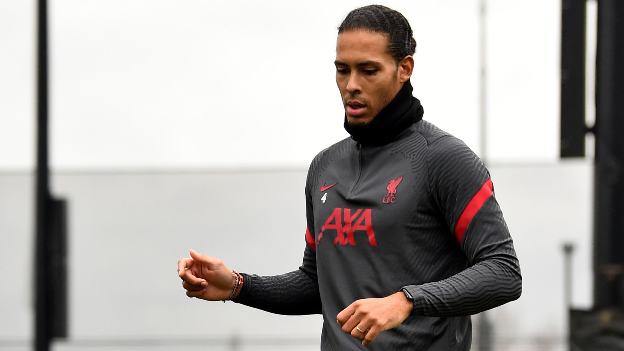 Diogo Jota returns to full Liverpool training as Virgil van Dijk steps ...