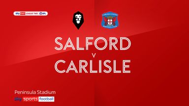 Salford 1-1 Carlisle