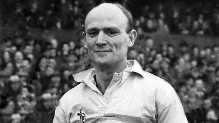 Bevan Brian of Warrington. Rugby player of the year. December 1955 P005846 (Photo by WATFORD/Mirrorpix/Mirrorpix via Getty Images)