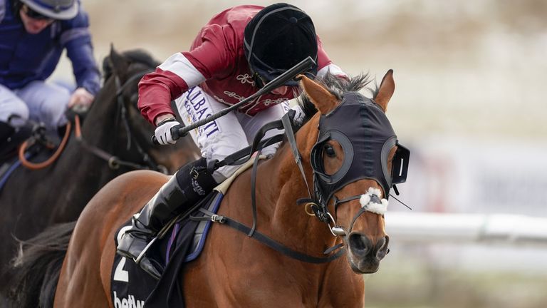 Ryan Moore rides his fourth winner of the day aboard Convertible