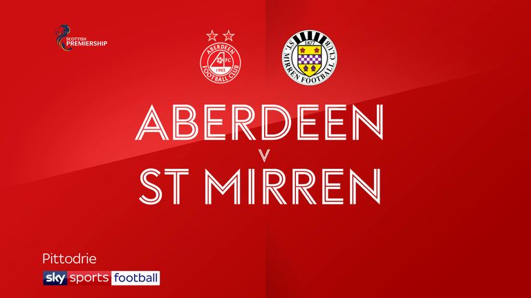 Aberdeen v St Mirren
