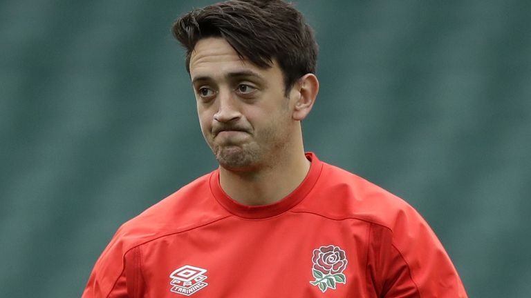 Northampton scrum-half Alex Mitchell has been called up to Eddie Jones' England squad (PA image)