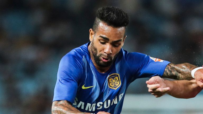 Alex Teixeira has been a high-profile signing for the Chinese club