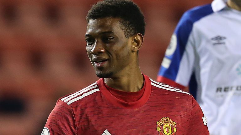 Amad Diallo scored again for Man Utd U23s and assisted three goals