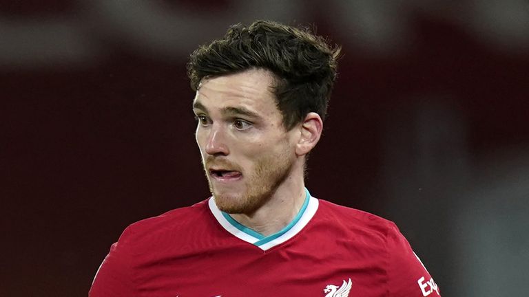 Andy Robertson says any club would find it difficult to cope with the injuries Liverpool have had this season