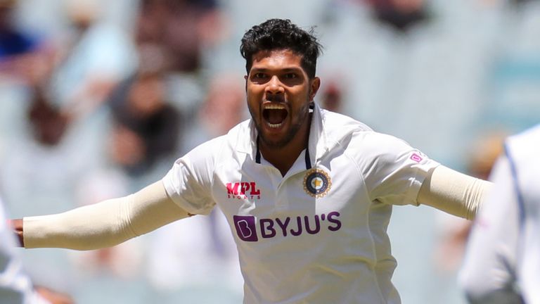 AP Newsroom - Umesh Yadav returns to the India squad to face England in the third and fourth Tests in Ahmedabad