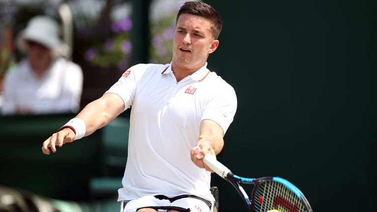 Australian Open men&#39;s wheelchair doubles champion Gordon Reid says the triumph, a tenth Grand slam to equal the British record, is a special one.