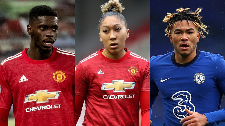 Axel Tuanzebe, Lauren James and brother Reece have all been subjected to racist abuse on social media in recent weeks