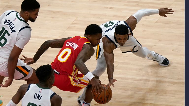 Highlights as the Utah Jazz take on the Atlanta Hawks in Week 7 of the NBA.