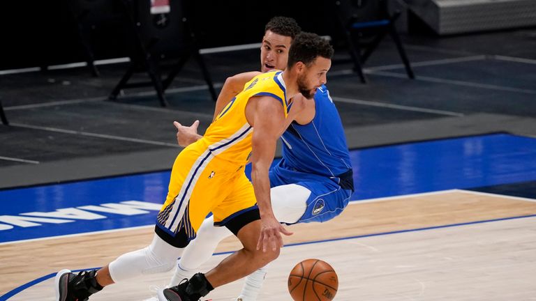 Highlights as the Golden State Warriors take on the Dallas Mavericks in Week 7 of the NBA.