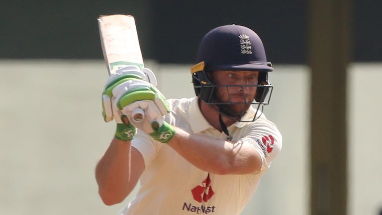 BCCI - Jos Buttler (WK) of England  plays a shot during day four of the first test match between India and England held at the Chidambaram Stadium in Chennai, Tamil Nadu, India on the 8th February 2021..Photo by Pankaj Nangia/ Sportzpics for BCCI