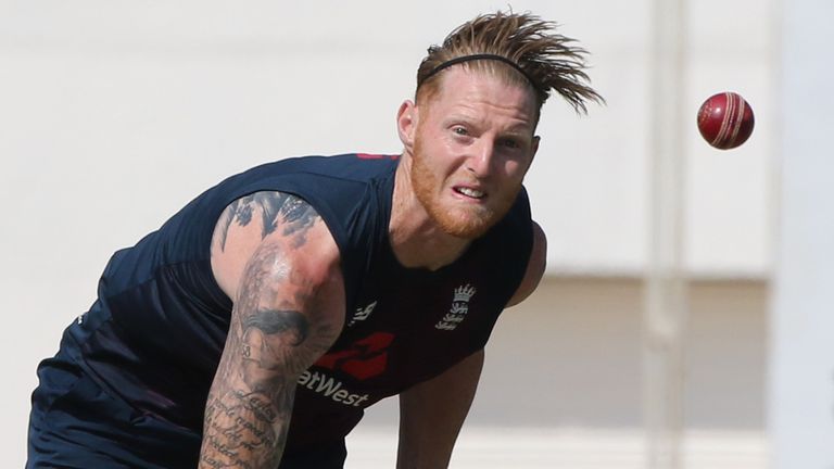 BCCI image - Ben Stokes of England  during the England team practice session held at the Chidambaram Stadium stadium in Chennai, Tamil Nadu, India on the 4th February 2021..Photo by Pankaj Nangia/ Sportzpics for BCCI