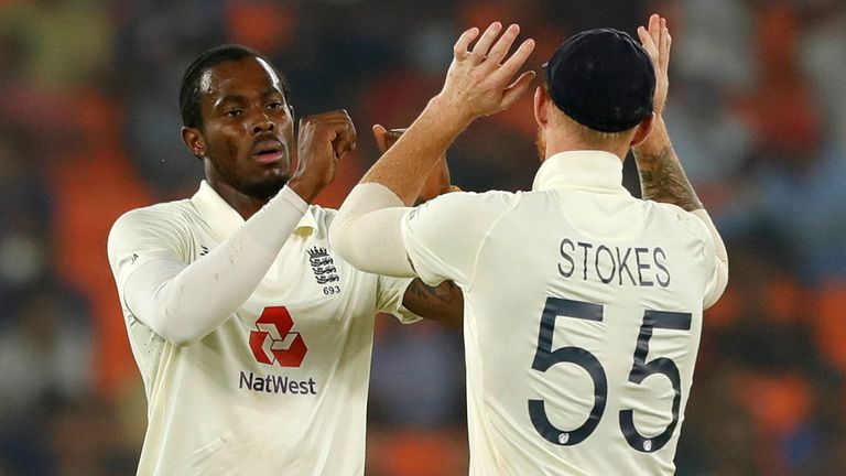 Jofra Archer and Ben Stokes (Pic credit - BCCI)
