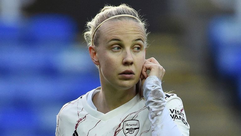 Arsenal's Beth Mead was left out of Riise's first squad