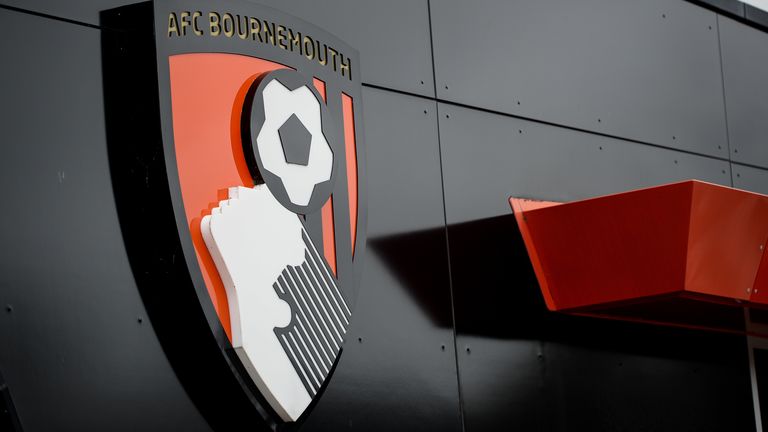 BOURNEMOUTH, ENGLAND - MARCH 16: A general view of the AFC Bournemouth sign during the Premier League match between AFC Bournemouth and Newcastle United at Vitality Stadium on March 16, 2019 in Bournemouth, United Kingdom. (Photo by Serena Taylor/Newcastle United)