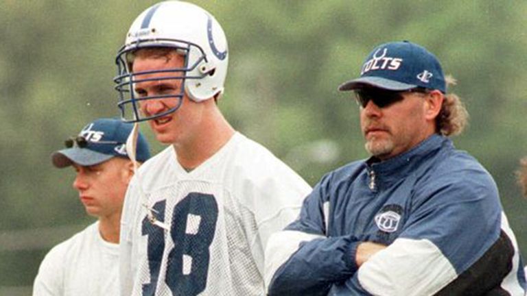 Arians coached up a very young Peyton Manning