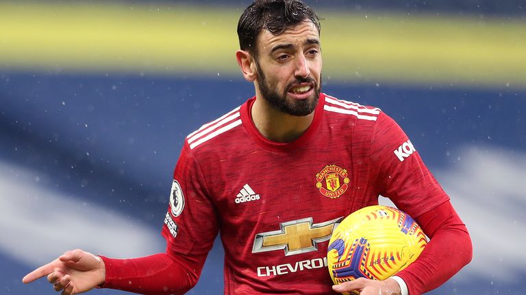 Thomas Tuchel says Bruno Fernandes has been outstanding at Manchester United
