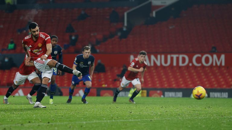 Bruno Fernandes makes it 7-0 (AP)