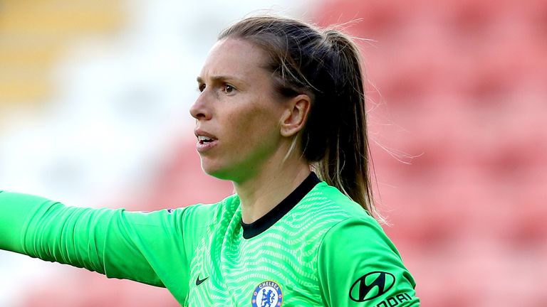 Carly Telford has committed her future to Chelsea Women