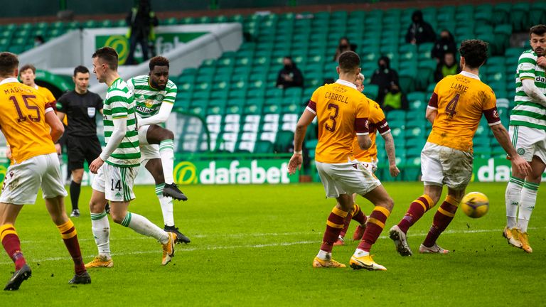 Odsonne Edouard scores to make it 2-0 